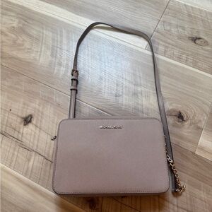 Michael Kors Beige Crossbody Bag